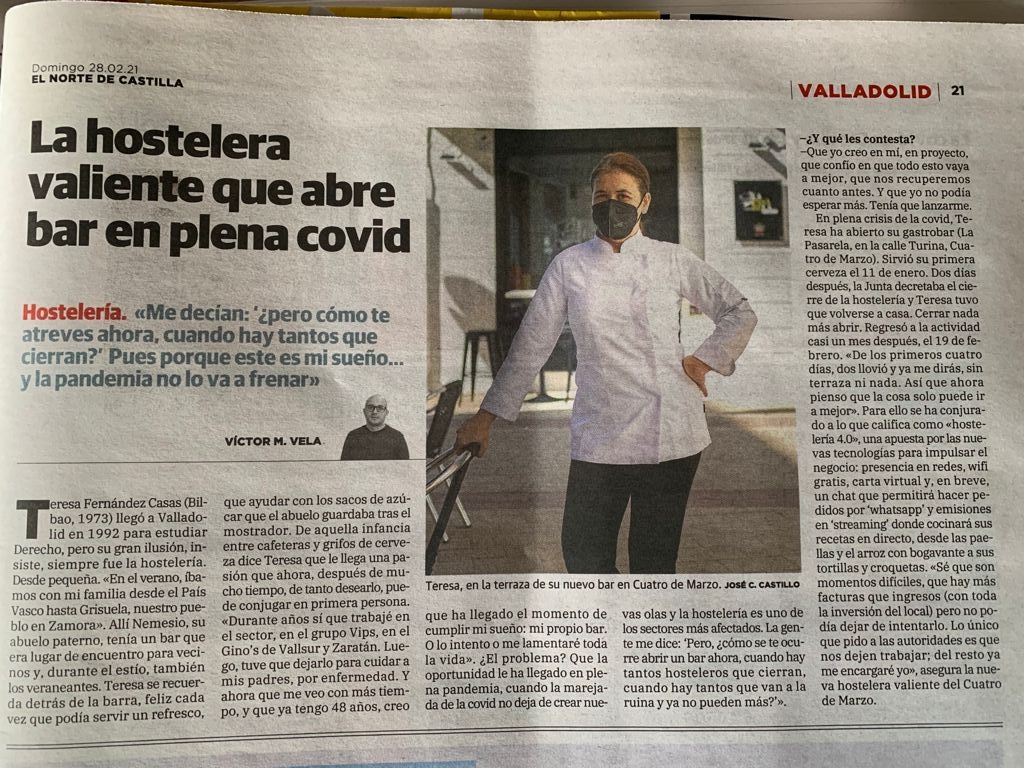 Entrevista La pasarela Valladolid